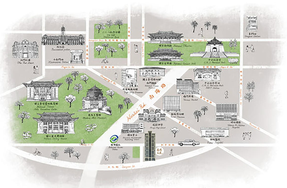 品陽大苑 建案 甲桂林 學府宅 二環捷運站 台北植物園 南門市場 中正紀年堂 歷史博物館 中正區建案 