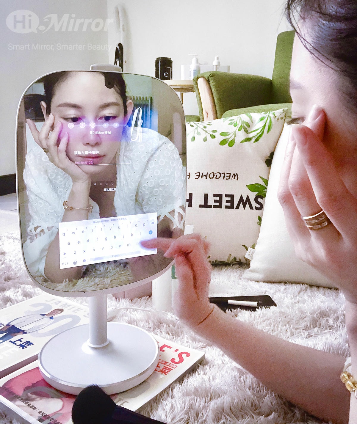 [美容3C開箱] HiMirror Mini迷你姬 專屬於你的美容保養顧問!