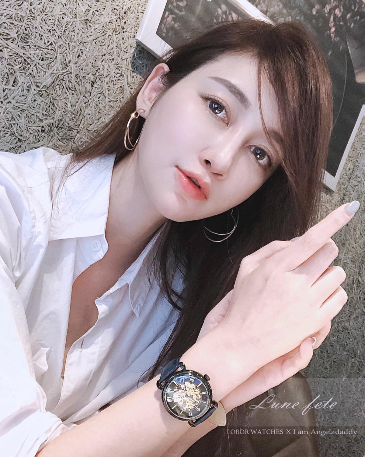  棠小璇:Lobor Watches Cosmopolitan大錶面陽剛錶款 體現力量與美感 更能凸顯女人味!