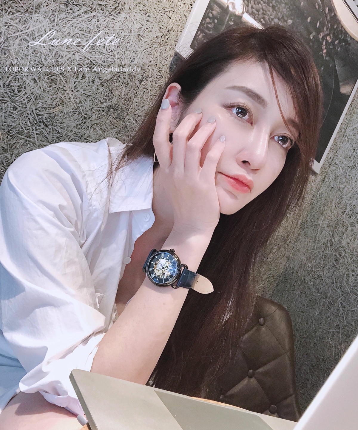  棠小璇:Lobor Watches Cosmopolitan大錶面陽剛錶款 體現力量與美感 更能凸顯女人味!