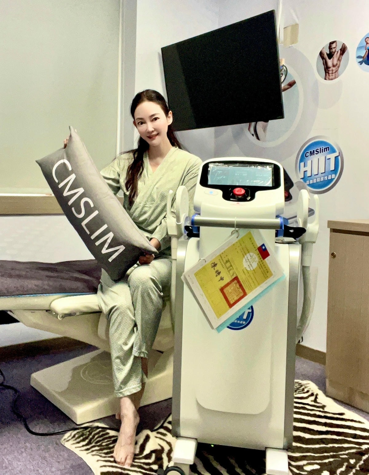 CMSlim 先舒立增肌緊實儀 中山璀璨診所每週23次比