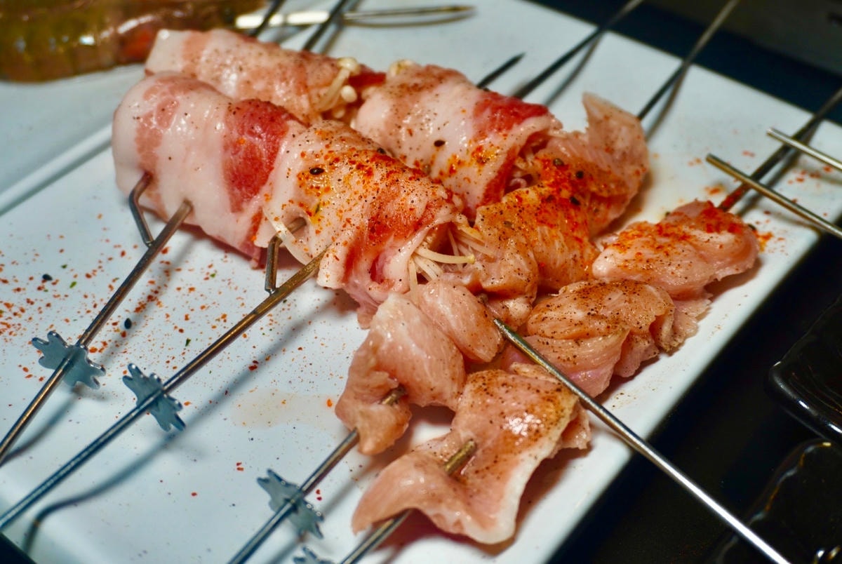 西門町羊騷殿 貼心的自動烤肉機 讓你解放雙手 享受用餐愜意時