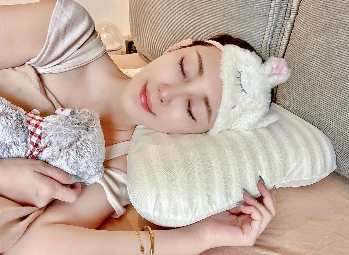 元氣蛋白枕 夏季涼感專用枕 好眠必備 天然乳膠抗螨透氣支撐度