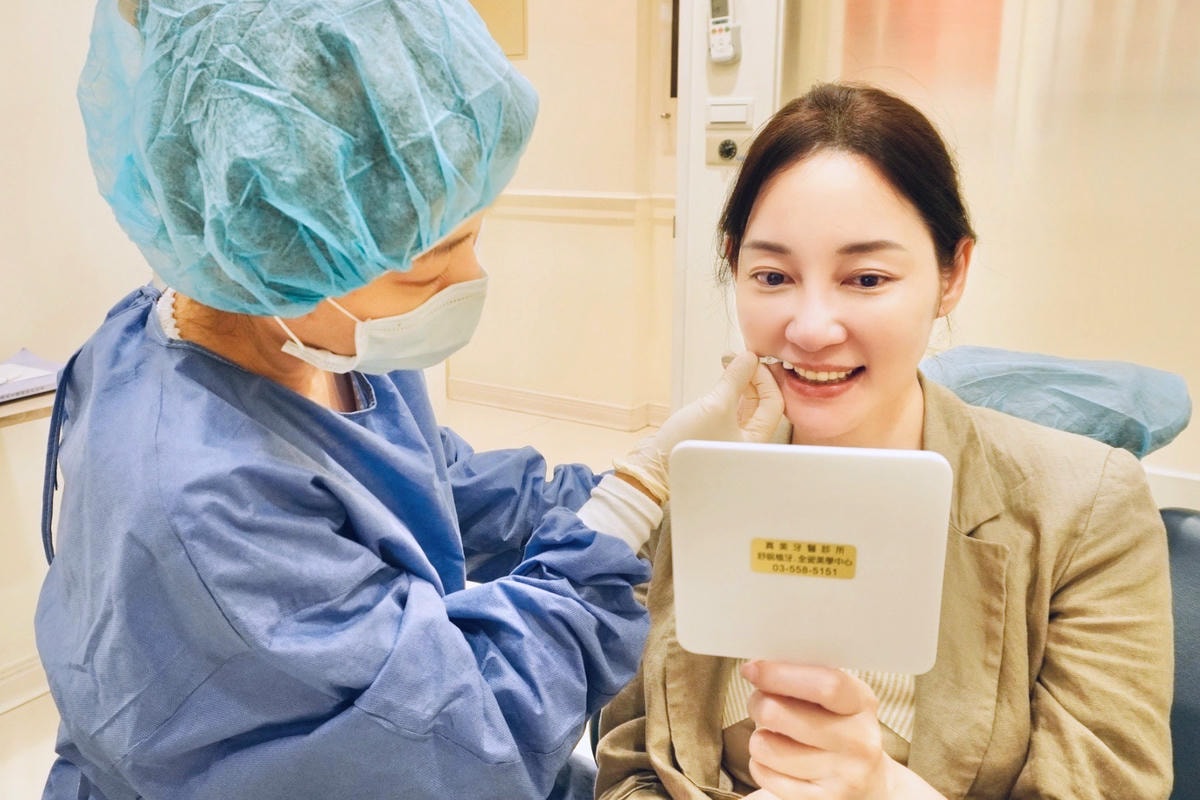 竹北牙齒美容推薦-真美舒眠植牙中心 專業美容牙科醫師-廖秦儀 微笑曲線,舒眠植牙, All on 4
