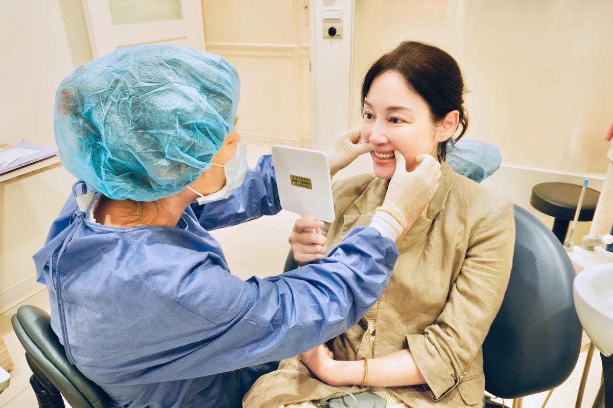 竹北牙齒美容推薦-真美舒眠植牙中心 專業美容牙科醫師-廖秦儀 微笑曲線,舒眠植牙, All on 4