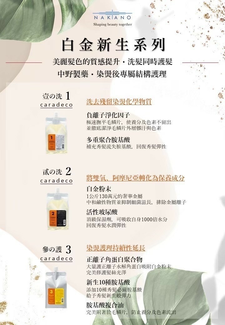 HAPPYHAIR 台中文心店 台中南屯染髮推薦 台中南屯 HAPPYHAIR 台中文心店 台中南屯染髮推薦 台中南屯護髮推薦 台中南屯美髮推薦 KO髮色不均與卡色問題找設計師Miffy就對了 染髮前後使用鉑金光感護髮 讓髮質重現生機柔亮動人!