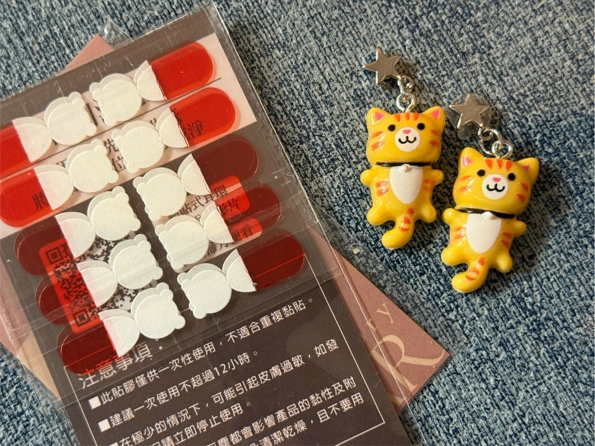 無耳洞也能輕鬆變美!OSMAR 絢彩家黏貼式耳環與磁吸項鍊的