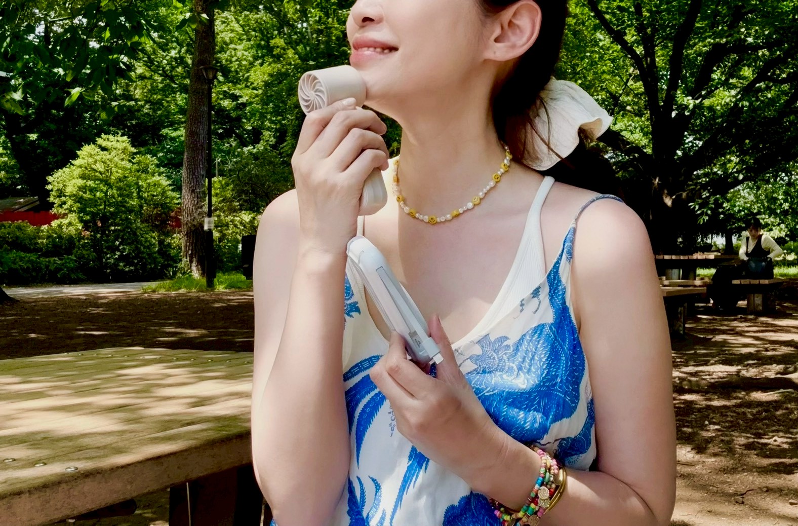 夏季旅遊降溫神器｜ONAIR 三代迷你製冷冰敷風扇開箱實測