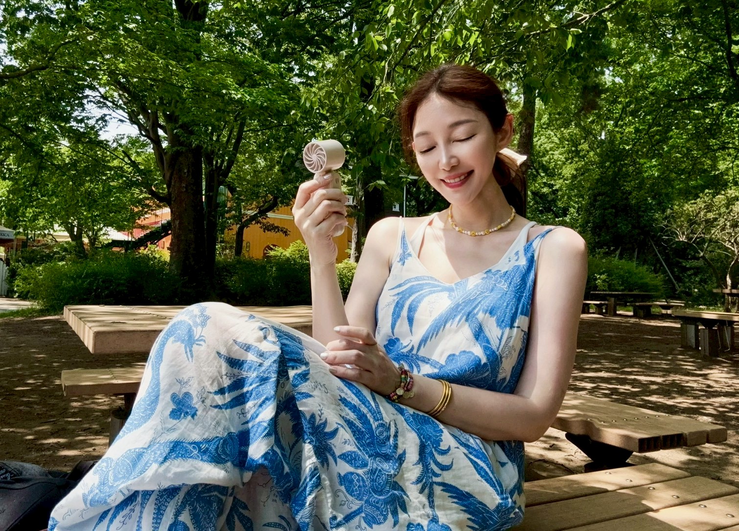 夏季旅遊降溫神器｜ONAIR 三代迷你製冷冰敷風扇開箱實測